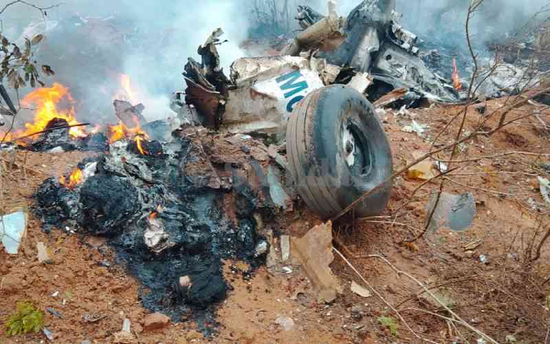 12 people killed in Kwale aircraft crash